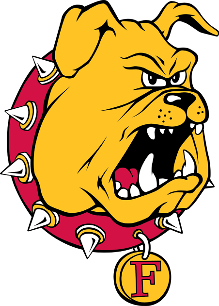 Ferris State Bulldogs 2011-Pres Primary Logo iron on paper